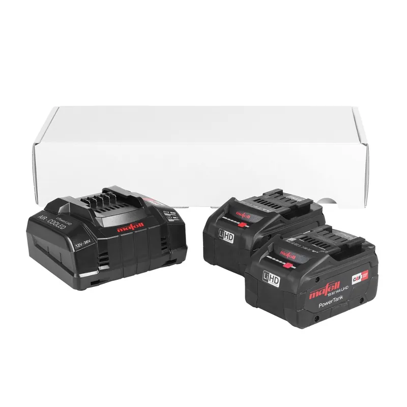 Mafell Accessoires 1P0471 Power-Set 3 - 2 x 18 M 144 Batterie 18V 8.0Ah LiHD + chargeur APS M