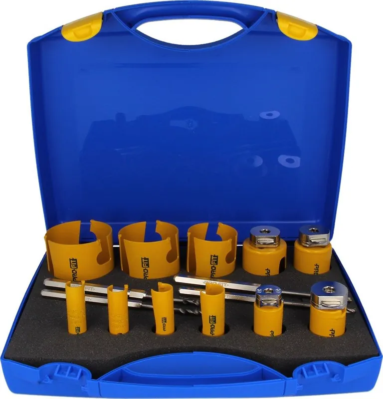 ProFit 09081976DCT Scie cloche multi-usages 19/20/22/25/29/35/44/51/57/67/76 mm