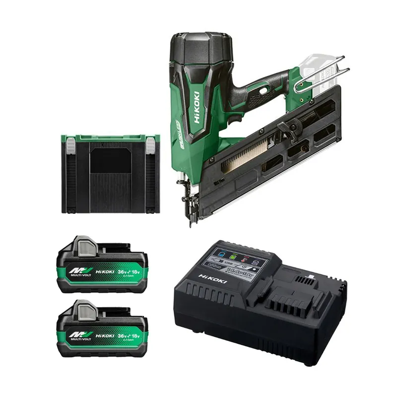 HIKOKI NR1890DCAW-set Accu Tacker 50-90mm 18 Volt 5.0Ah Li-Ion en mallette HSC IV