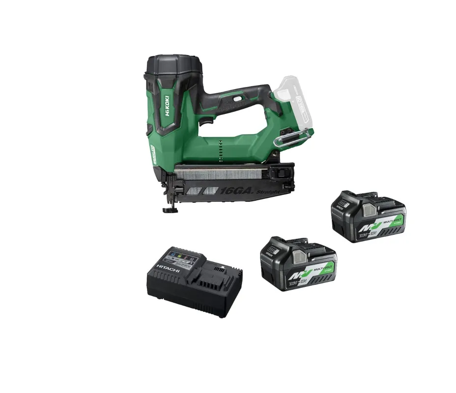 HIKOKI NT1865DBSL W4Z Cloueuse sans fil 25-65 mm 18 volts 5.0 Ah Li-ion