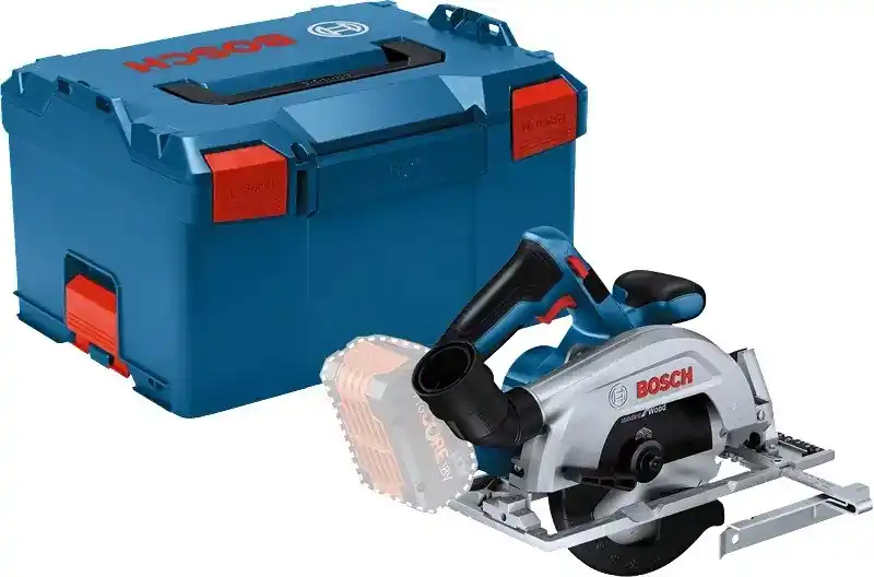 Bosch Bleu 06016C1201 GKS18V-57-2 Scie circulaire 18 volts hors batteries et chargeur en L-Boxx