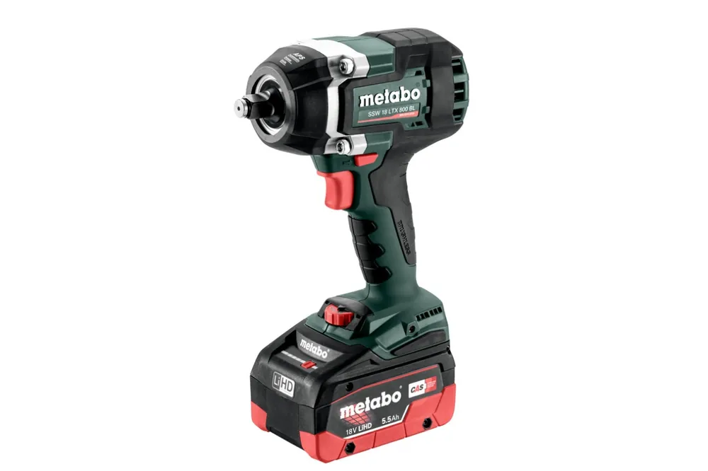 Metabo 602403660 SSW 18 LTX 800 BL Clé à chocs sans fil 18V 5.5Ah LiHD Brushless