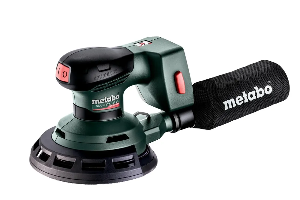 Metabo 600411840 SXA 18 LTX 150 BL Accu Ponceuse excentrique 150 mm 18V excl. batteries et chargeur dans MetaBox