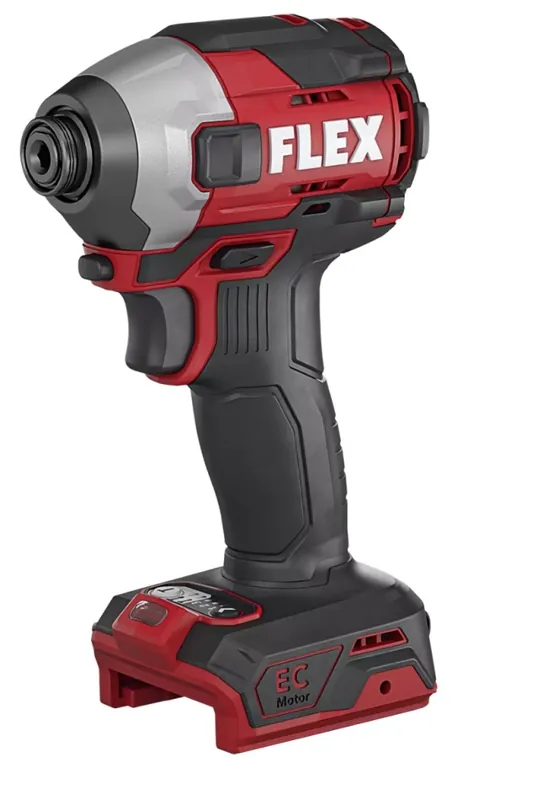 Flex-tools 520756 ID 1/4" 18.0-EC-HD C Visseuse à chocs sans fil avec éjection d‘‘embout 18,0 V Hors batteries et chargeurs