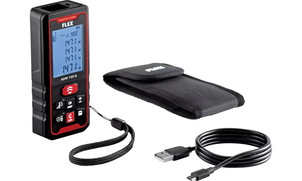 Flex-tools 518964 ADM 100 G Télémètre laser 100 mètres