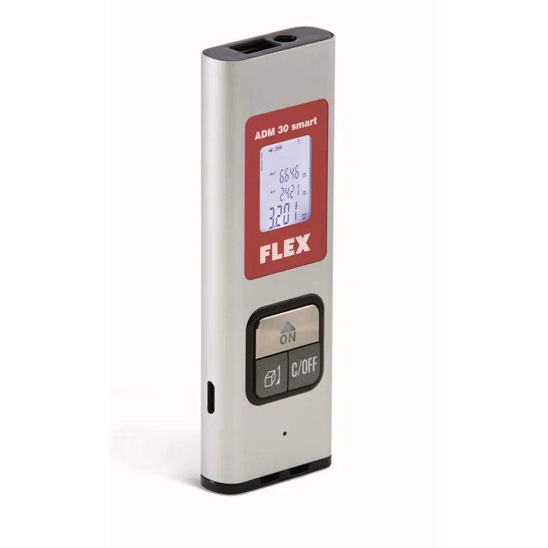 Flex-tools 504599 Télémètre laser intelligent ADM 30 30 mètres