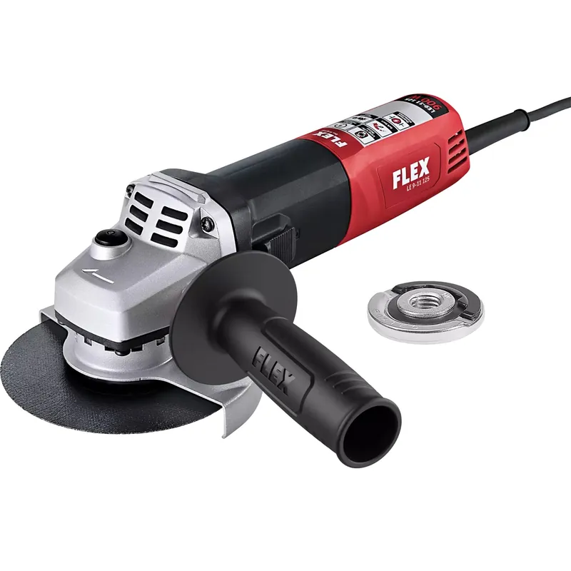Flex-tools 512818 L 13-10 125-EC Meuleuse d‘‘angle 125 mm 1300 Watt + écrou à serrage rapide FixTec