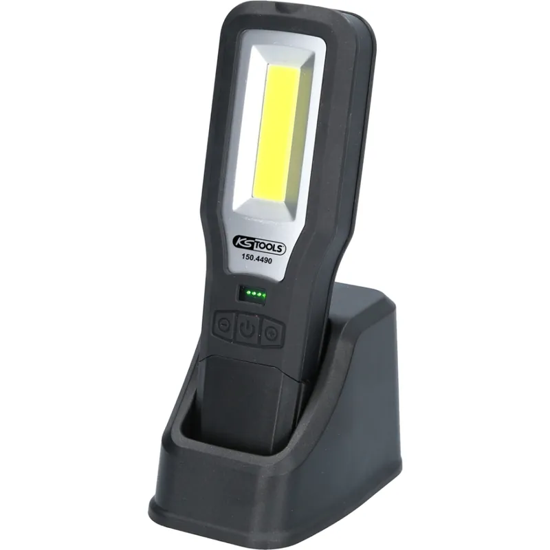 KS Tools 150.4490 Lampe d‘atelier LED mobile articulée 550 lumens