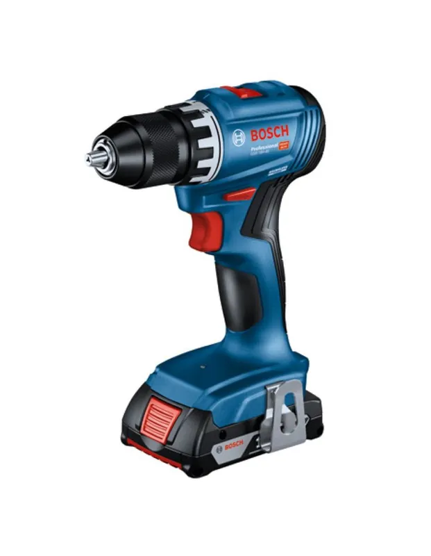 Bosch Bleu 06019K3201 Perceuse-visseuse sans fil GSR 18V-45 dans L-BOXX (sans batterie ni chargeur)