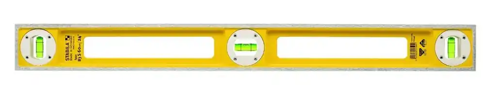 Stabila 02544 Niveau à bulle Type 83 S, 60 cm