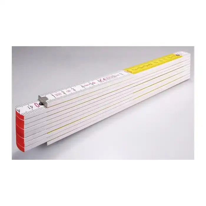 Stabila 01328 Type 717 mètre pliant en bois, 2 m