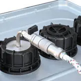 Remko 1011142 Tuyau d‘‘aspiration avec raccord rapide pour 400 ltr. Réservoir