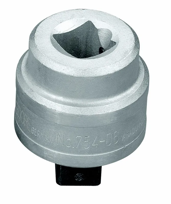 Gedore 7680810 754-06 Tête à cliquet à emboîtement Dremometer 1" (1)