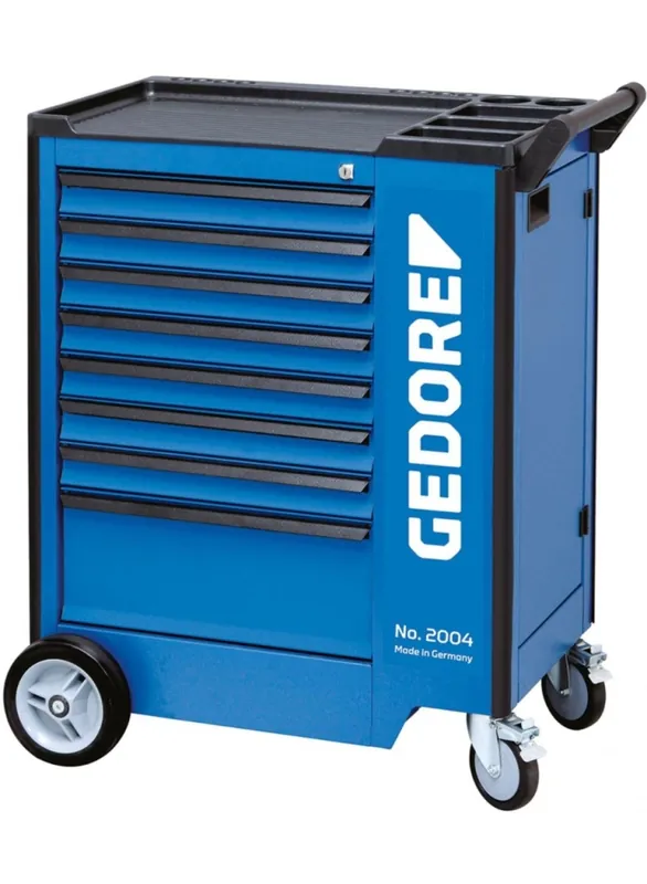 Gedore 1640712 2004 0701 Chariot à outils avec 8 tiroirs