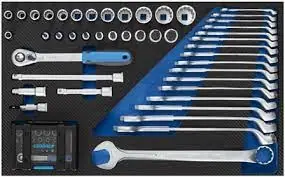 Gedore 3411451 TS-173 Assortiment d‘‘outils dans les modules CT