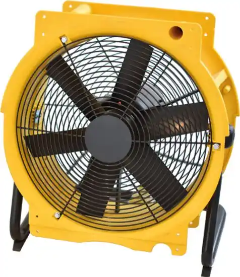 Dryfast DFV4500 Ventilateur axial, 3 vitesses, jaune