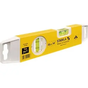 Stabila 02199 Niveau à bulle Type 70 T, 25 cm