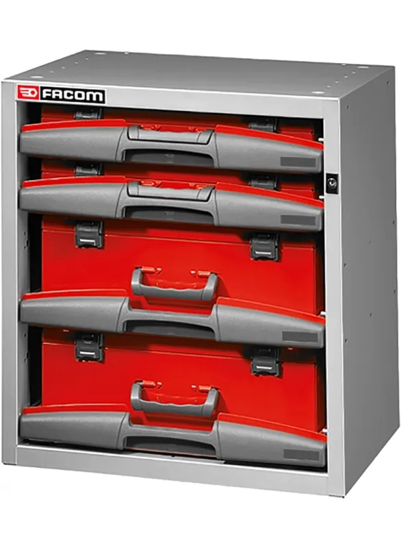 Facom F50000023 Armoire haute avec 4 boîtes amovibles 495 mm