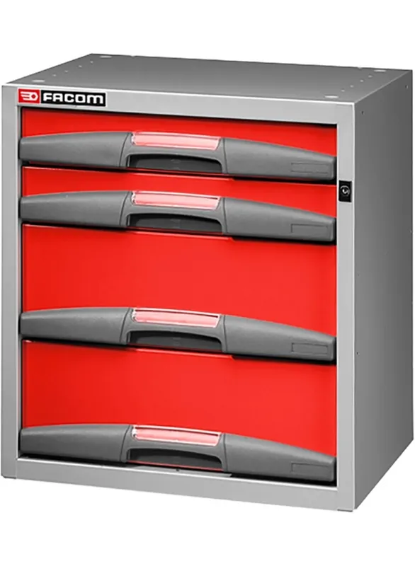 Facom F50000063 Armoire haute avec 4 tiroirs 495 mm