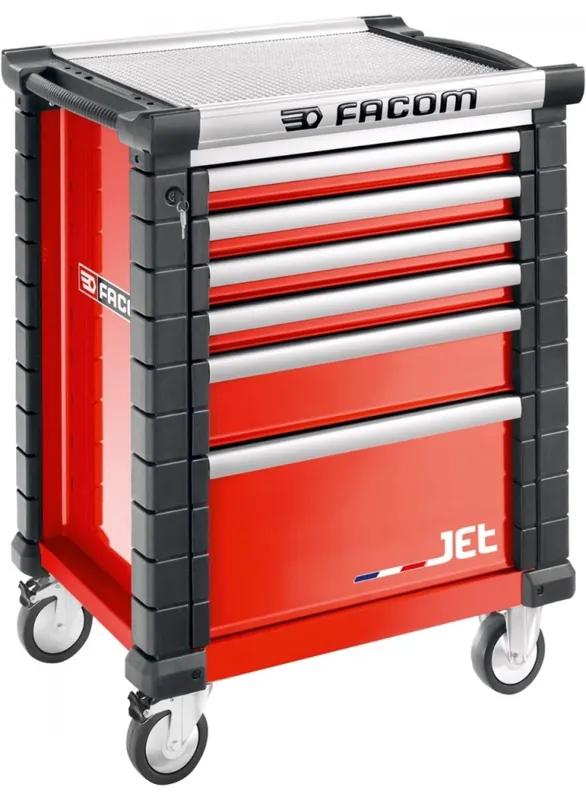 Facom JET.6M3A Chariot à outils 6 tiroirs M3 Rouge