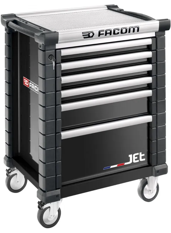 Facom JET.6NM3A Chariot à outils 6 tiroirs M3 Noir