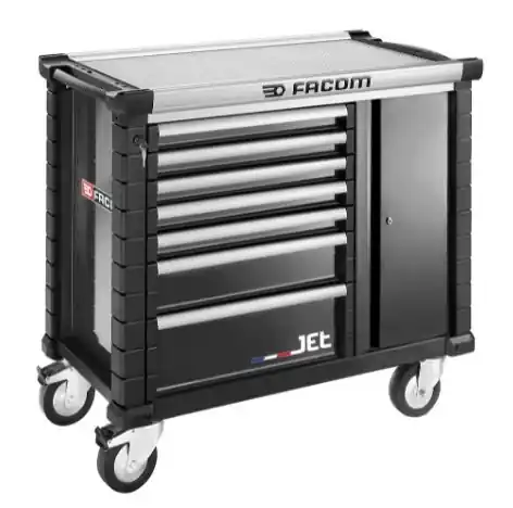 Facom JET.T7NM3A Établi mobile 7 tiroirs noir