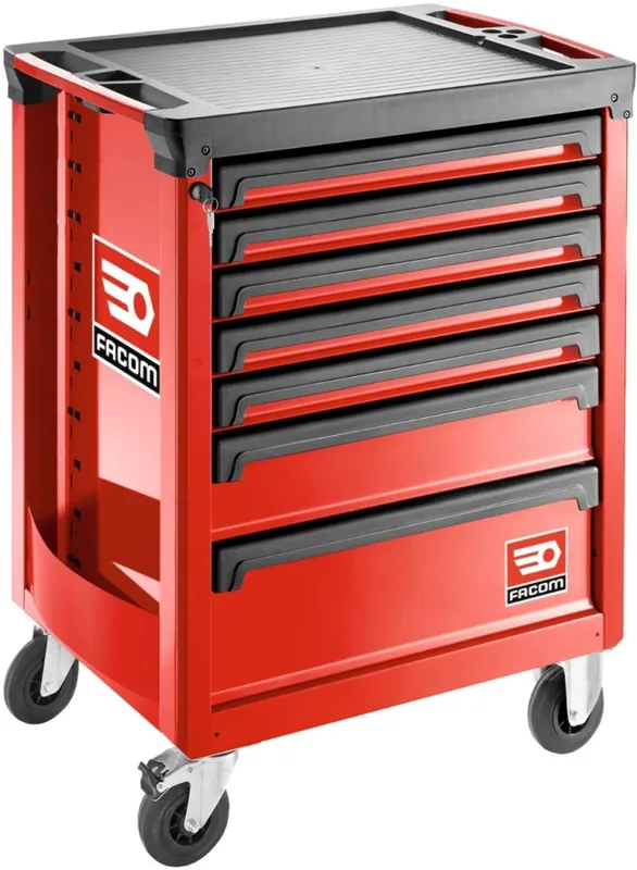 Facom ROLL.7M3A Chariot à outils 7 tiroirs M3 Rouge