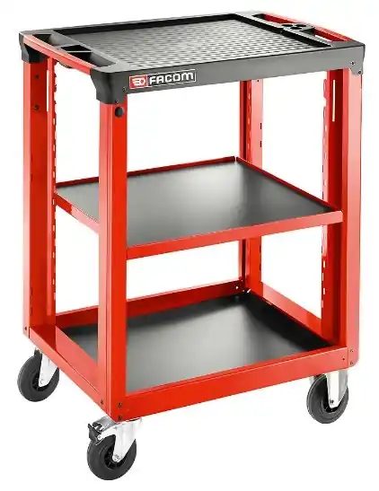 Facom ROLL.UC3SM3 Chariot d‘‘atelier 3 étagères M3 Rouge
