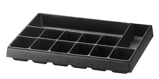 Facom U50030032Q Matrix Bac de stockage en plastique 13 compartiments 400 x 315 x 50 mm