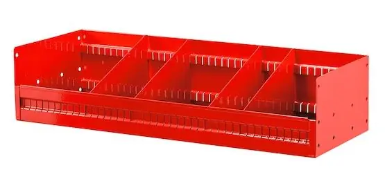 Facom U50030039 Matrix Tablette angulaire avec 4 séparateurs amovibles 682,5 x 275 x 185 mm