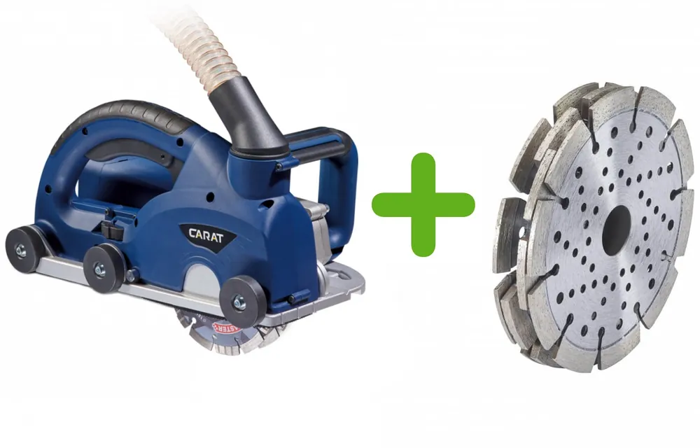 Carat MZSLB1505X SL-1505 DUSTEC® Machine à couper les fentes 50 mm + Coupe-tube Ø150x22,23MM