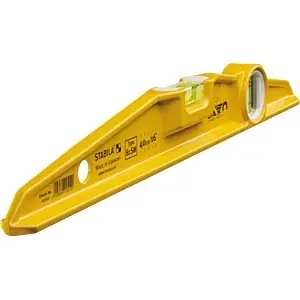 Stabila 02512 Niveau à bulle type 81 SM, 40 cm