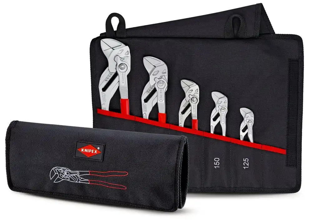 Knipex 00 19 55 S4 Jeu de clés à molette 5 pièces