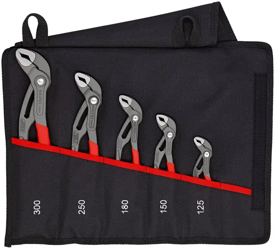 Knipex 00 19 55 S5 Pince pour pompe à eau Cobra®-Set 125/150/180/250/300 mm
