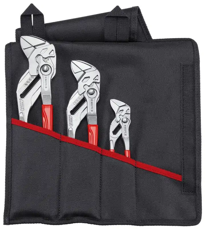 Knipex 00 19 55 S7 Jeu de clés à molette 3 pièces 150/250/300 mm