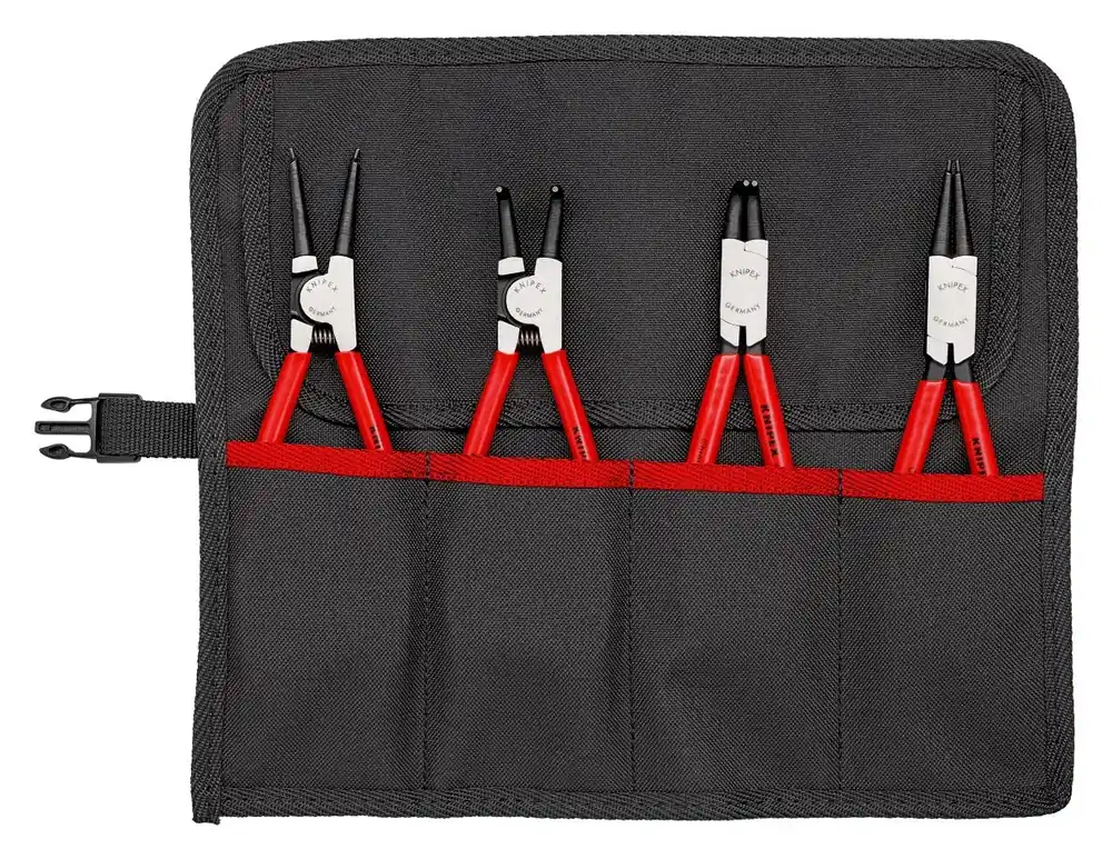 Knipex 00 19 56 Jeu de pinces à ressort de blocage 4 pièces