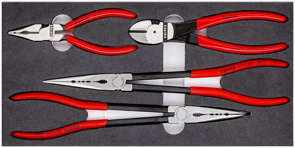 Knipex 00 20 01 V16 Jeu de pinces 4 pièces