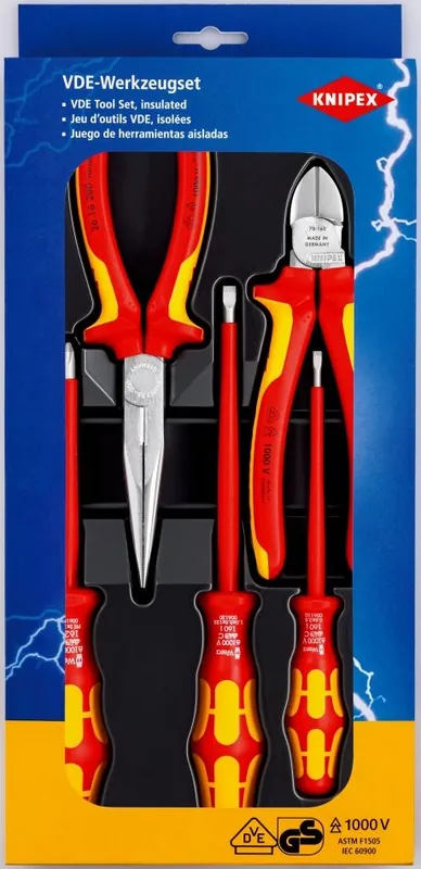Knipex 00 20 13 Jeu d‘‘outils VDE 5 pièces