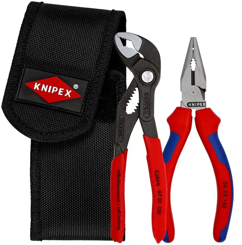 Knipex 00 20 72 V06 Kit de pinces (pinces combinées/pinces pour pompes à eau)