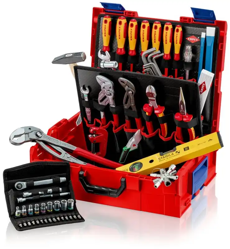 Knipex 00 21 19 LB S L-BOXX® Articles sanitaires remplis 52 pièces
