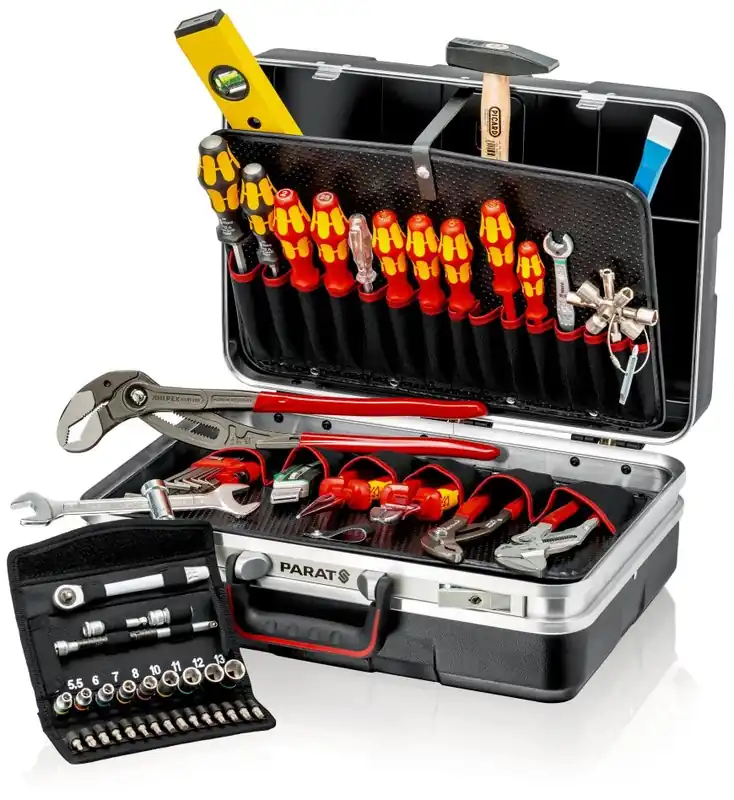 Knipex 00 21 21 HK S Mallette d‘‘outils remplie "Vision27" sanitaire 52 pièces