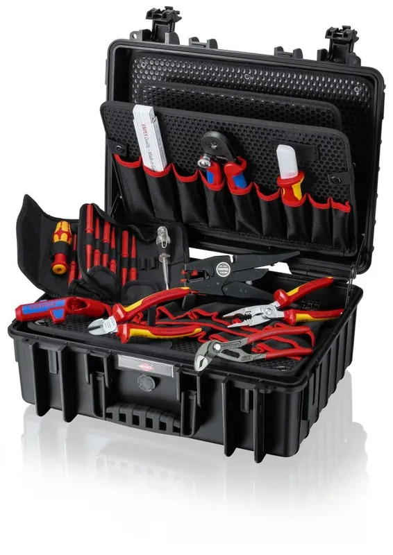 Knipex 00 21 35 Mallette d‘‘outils remplie "Robust23" Electro 25 pièces
