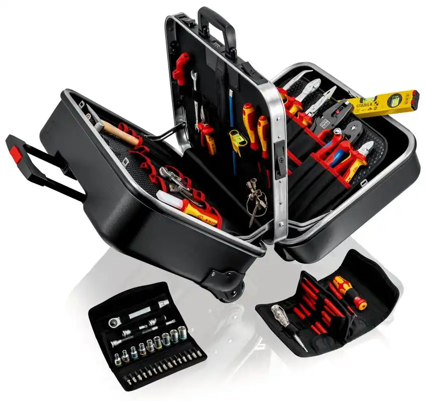 Knipex 00 21 41 Mallette d‘‘outils remplie "BIG Twin Move" Electro 63 pièces