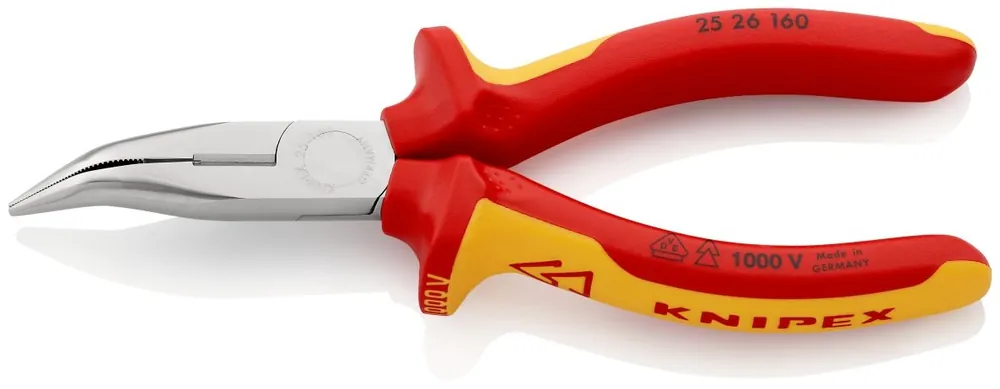 Knipex 25 26 160 VDE Pince plate avec coupe latérale 160 mm