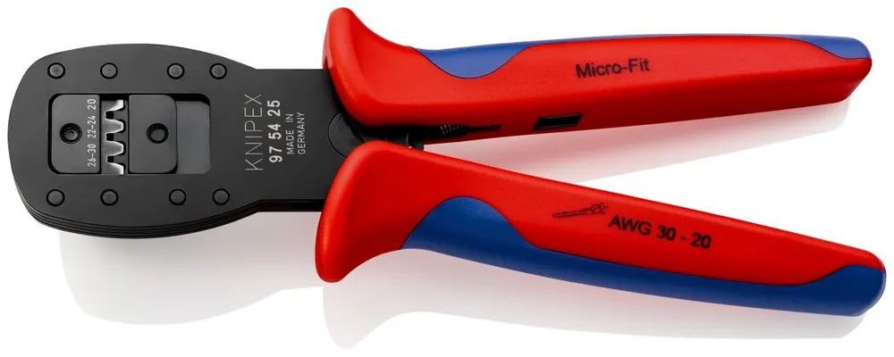 Knipex 97 54 25 Pince à sertir pour fiches miniatures Micro-Fit™ de Molex LLC