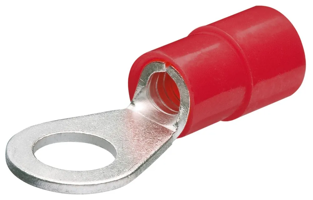 Knipex 97 99 172 Cosses en forme d‘‘anneau 200 pièces 0.5-1.0 mm2 (Rouge)
