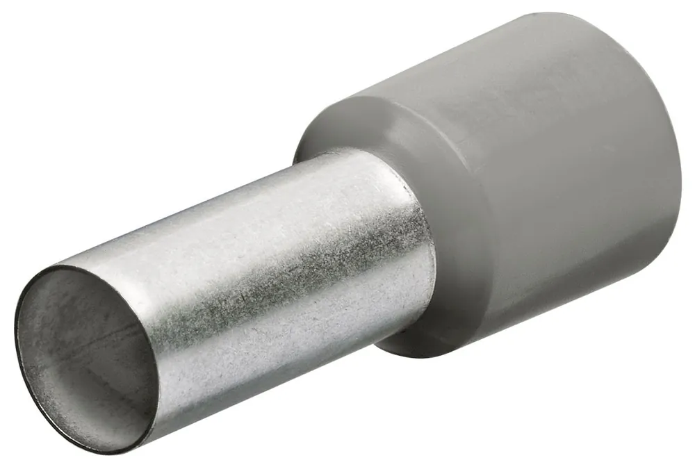 Knipex 97 99 335 Embouts de câble avec collier en plastique 200 pcs Câble 4 mm2 (Gris)