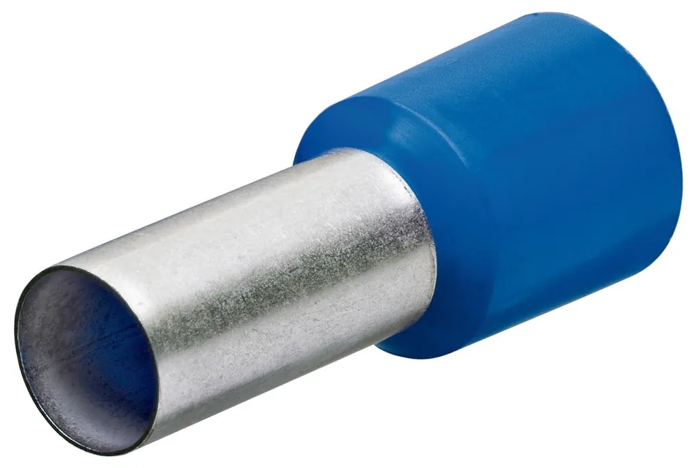 Knipex 97 99 338 Embouts pour conducteurs avec collier en plastique 100 pièces câble 16 mm2 (Bleu)