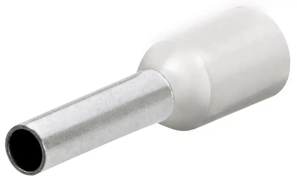 Knipex 97 99 350 Embouts de câble avec collier en plastique 200 pcs câble 0.5 mm2 (Blanc)