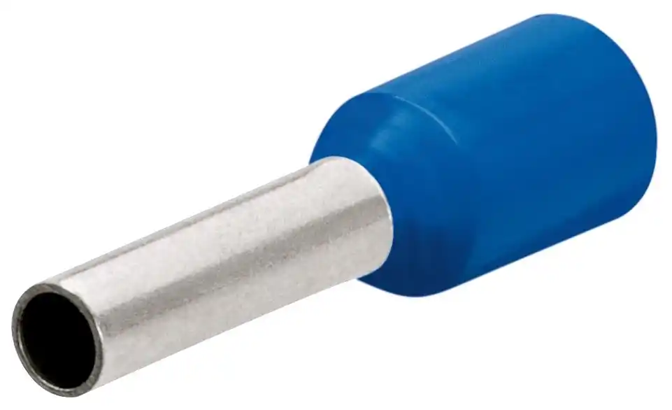 Knipex 97 99 354 Embouts pour conducteurs avec collier en plastique 200 pcs câble 2.5 mm2 (Bleu)